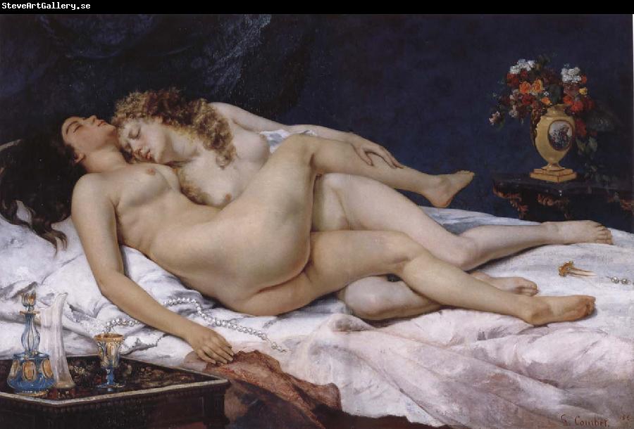 Gustave Courbet Sleep